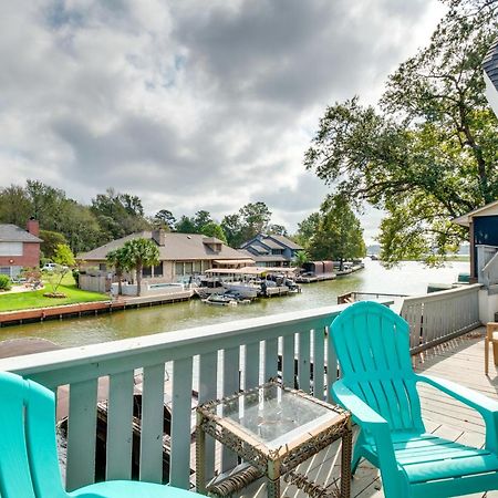 Dock And Outdoor Entertainment Home On Lake Conroe Montgomery Buitenkant foto