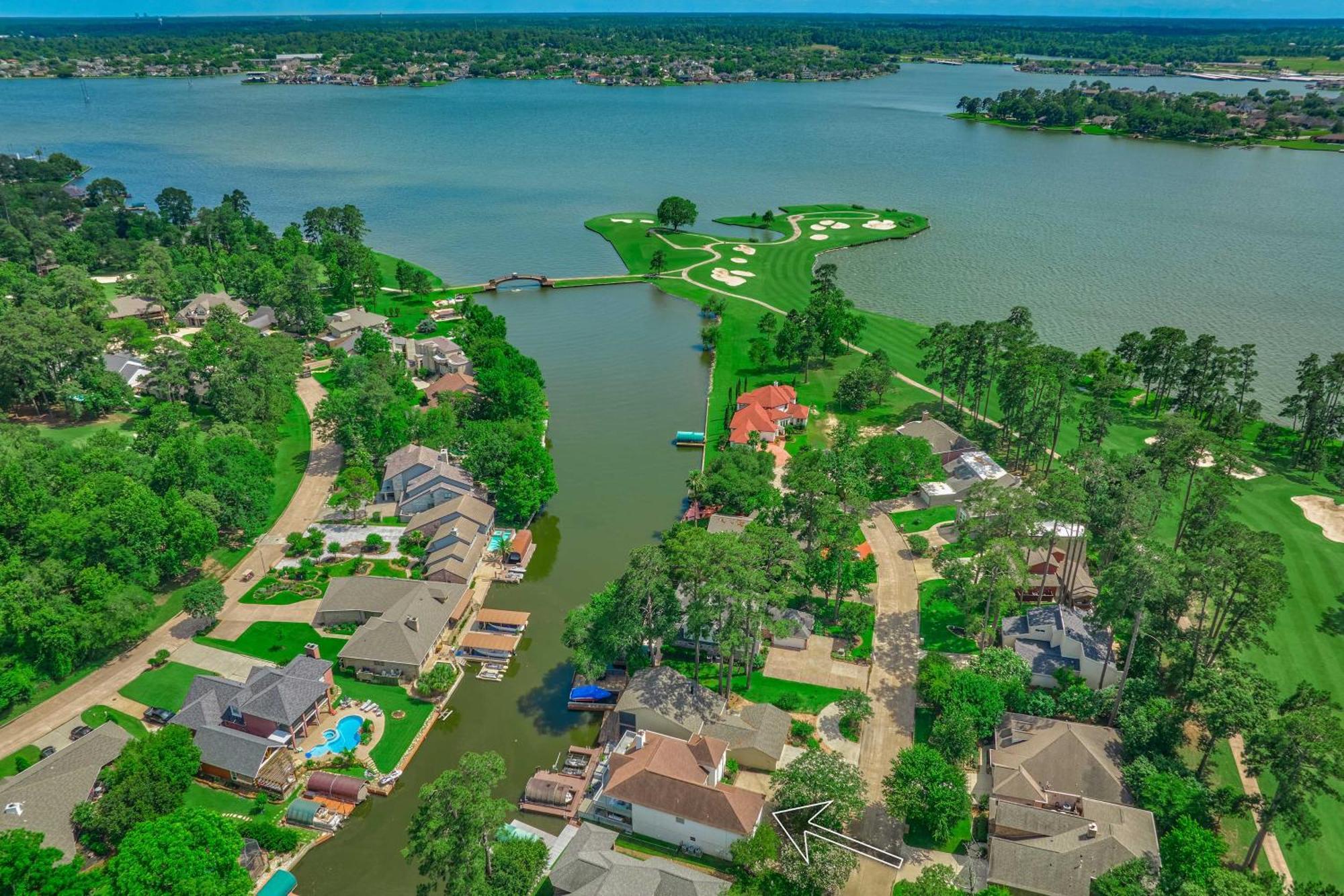 Dock And Outdoor Entertainment Home On Lake Conroe Montgomery Buitenkant foto